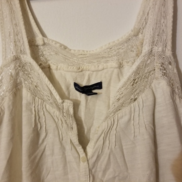 Cream Tank Top - Picture 2 of 3